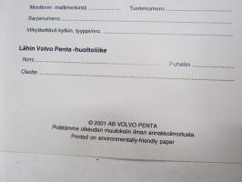 Volvo Penta TAD1240GE, TAD1241GE, TAD1242 GE, TWD1240VE (EDC III) Käyttöohjekirja / operator´s manual in finnish