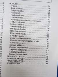 LM Trac 686 monitoimikone käyttö ja huolto / käyttöohjekirja KOPIO