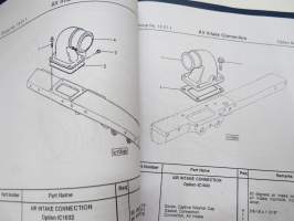Sisu Trucks - Cummins Euro 1 moottorit Cummins NTAA-380, NTAA-410 Varaosakirja 1a / Spare Parts 1a KOPIO