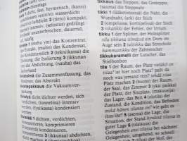 Suomi-Saksa-Suomi sanakirja / dictionary