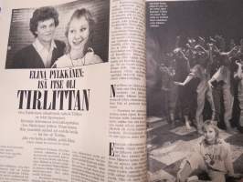 Kotiliesi 1987 nr 3, 6.2.1987, Pakolaiset korvaamaan vähentyvää kansaamme?, Sadunkertojan koti - Minna Laukkanen, Kirjailijat &amp; näyttelijät - peli menetetty?