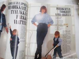 Kotiliesi 1987 nr 3, 6.2.1987, Pakolaiset korvaamaan vähentyvää kansaamme?, Sadunkertojan koti - Minna Laukkanen, Kirjailijat &amp; näyttelijät - peli menetetty?