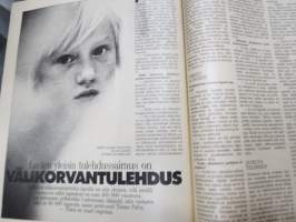Kotiliesi 1987 nr 3, 6.2.1987, Pakolaiset korvaamaan vähentyvää kansaamme?, Sadunkertojan koti - Minna Laukkanen, Kirjailijat &amp; näyttelijät - peli menetetty?