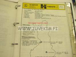 Hyster tiedotteita, voitelukaavioita -kansio