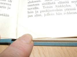 antigone.sophokleen tekemä murhenäytelmä.helppohintainen koulu-ja kansankirjasto nr 1