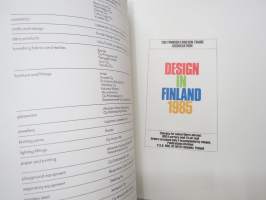 Design in Finland 1985