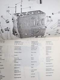Valmet 411 B Varaosaluettelo - Reservdelskatalog - Parts Catalogue