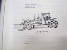 Valmet 612 DS Diesel Varaosaluettelo - Reservdelskatalog - Parts Catalogue Lännen AH 192 moottorin numerosta 71319...