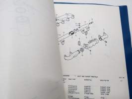 Valmet 612 DS Diesel Varaosaluettelo - Reservdelskatalog - Parts Catalogue Lännen AH 192 moottorin numerosta 71319...
