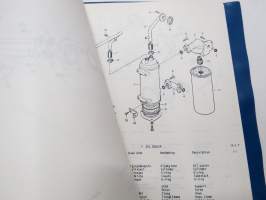 Valmet 612 DS Diesel Varaosaluettelo - Reservdelskatalog - Parts Catalogue Lännen AH 192 moottorin numerosta 71319...