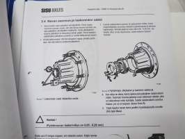 Sisu Axles FRND-13 perävaunuakselisto huolto-ohjekirja, Kopio