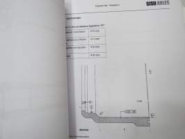 Sisu Axles FRND-13 perävaunuakselisto huolto-ohjekirja, Kopio