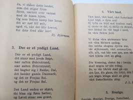 Soliga sommar sånger samlade och utgivna av RESO -ruotsalaisia ja ruotsinkielisiä lauluja 1940-luvulla koottuna