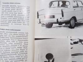 Peugeot Uutisia 1969 nr 1, Peugeot-autojen kokoonpanotehdasta suunnitellaan Suomeen, Talviautoilu, Peugeot-keskus Jyväskylä, Pörhön autoliike Oulu, ym.