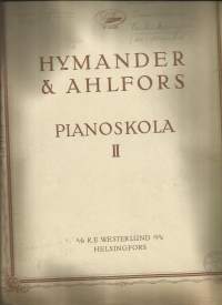 Hymander &amp; Ahlfors Pianoskola II