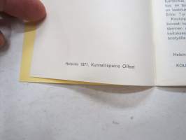 Koululaisautonkuljettajan käsikirja (1971)