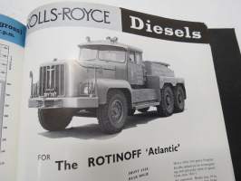 Rolls-Royce Diesels... from the Arctic to Antipodes -Rolls-Roycen moottoreiden käyttökohteita; teknisiä ominaisuuksia ym. - uskomattoman hieno esitekirja!