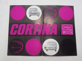 Ford Cortina GT 1963 -myyntiesite / sales brochure