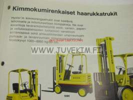 Hyster haarukkatrukit -myyntiesite suomeksi