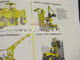 Hyster haarukkatrukit -myyntiesite suomeksi