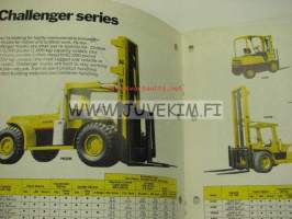 Hyster Industrial Truck Catalogue -myyntiesite englanniksi