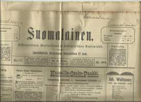 Suomalainen Uskonnollinen ja taloudellinen kansanlehti 1903 nr 137