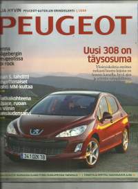 Aja hyvin Peugeot-autoilun erikoislehti 2008 nr 1 / Uusi 308, Jenna Bågelberg, Jean S