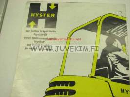 Hyster leasing -myyntiesite englanniksi