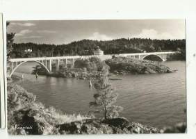 Naantali Ukko Pekan silta - paikkakuntakortti- kulkematon