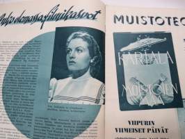 SF-Uutiset 1941 nr 3, &quot;Viimeinen vieras&quot; - Irma Seikkula, elokuvakerhon Tähtiyö Messuhallissa, Onko olemassa filmikasvot?, ym.