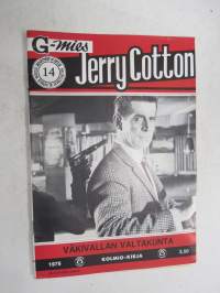 Jerry Cotton 1976 nr 14 Väkivallan valtakunta