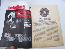 Jerry Cotton 1973 nr 20 Luottokorttina hautajaiskutsu
