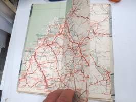 Suomen tiekartta 9 1940 Vägkarta över Finland -road map