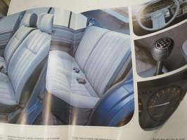 Nissan Cherry -myyntiesite / sales brochure