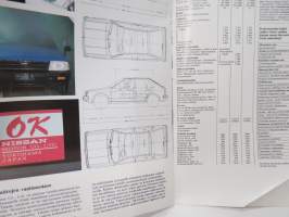 Nissan Cherry -myyntiesite / sales brochure