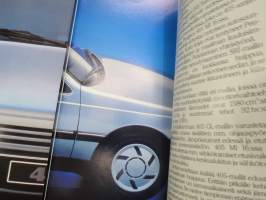 Peugeot 405 1988 -myyntiesite / sales brochure
