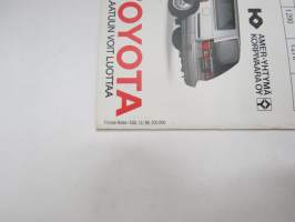 Toyota Camry 1997 -myyntiesite / sales brochure
