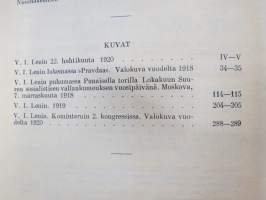 Lokakuun suuresta sosialistisesta vallankumouksesta - kirjoituksia ja puheita