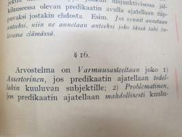 Muodollisen logiikan oppikirja
