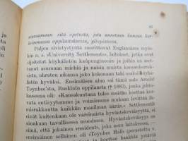 Kansansivistysharrastuksia ulkomailla - kansankirjastoista ja kansanopistoista