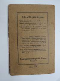 Kansansivistysharrastuksia ulkomailla - kansankirjastoista ja kansanopistoista