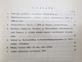 Suomen politiikka 1939-1944. Olisiko sodat Suomen ja Neuvostoliiton välillä voitu välttää? -finnish politics - could the war had been avoided