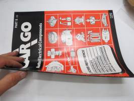 Car Go Auto Electrical Component parts 5 Cross reference list -varaosien yhteensopivuudet