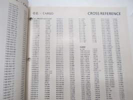 Car Go Auto Electrical Component parts 5 Cross reference list -varaosien yhteensopivuudet