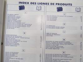 Automotor - Peugeot - Vehicle application spare parts catalogue - Catalogue des applications pour vehicles -varaosaluettelo