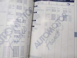 Automotor - Peugeot - Vehicle application spare parts catalogue - Catalogue des applications pour vehicles -varaosaluettelo