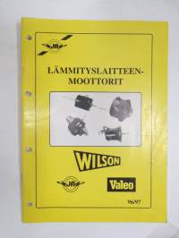 Wilson - Valeo - JA-elektro Oy -varaosaluettelo