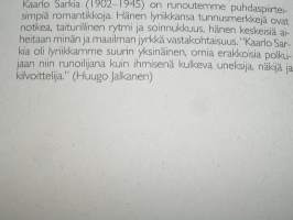 kaarlo sarkia runot. kotimaiset valiot