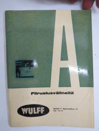 Wulff - Piirustusvälineitä, tuoteluettelo / catalog