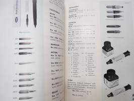 Wulff - Piirustusvälineitä, tuoteluettelo / catalog